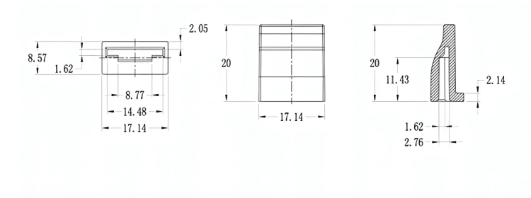 把手拉手 塑料拉手 HANE-26N